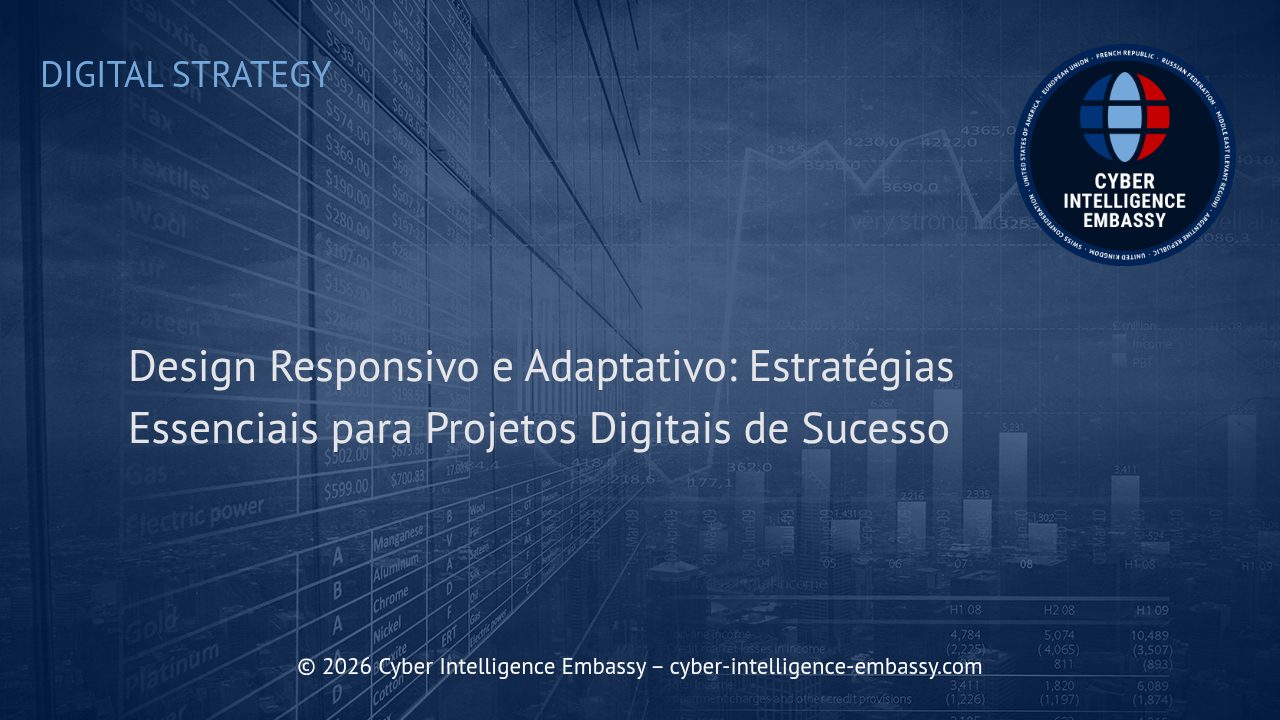 Design Responsivo e Adaptativo: Estratégias Essenciais para Projetos Digitais de Sucesso