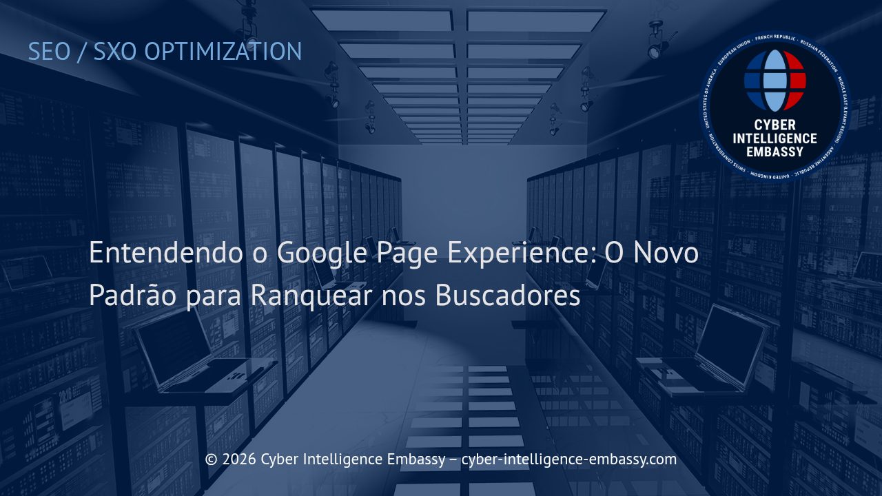 Entendendo o Google Page Experience: O Novo Padrão para Ranquear nos Buscadores