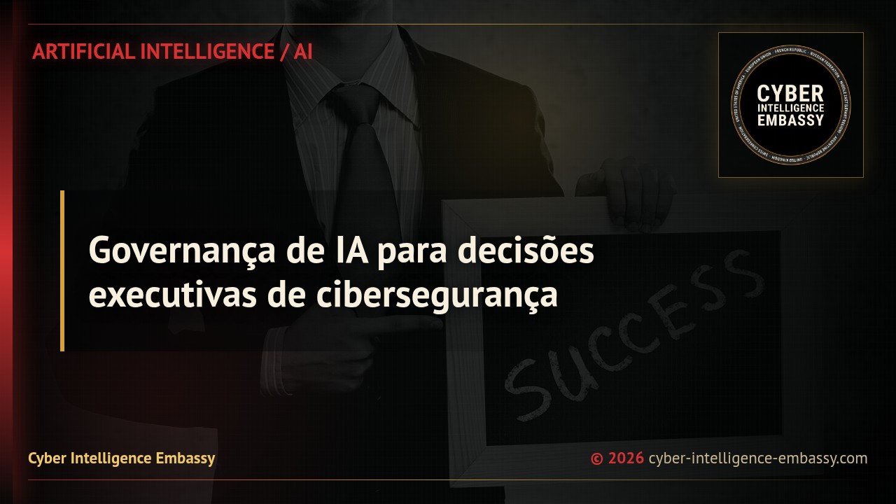 Governança de IA para decisões executivas de cibersegurança