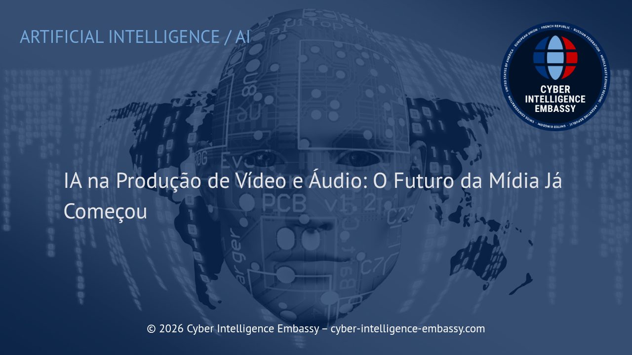 IA na Produção de Vídeo e Áudio: O Futuro da Mídia Já Começou