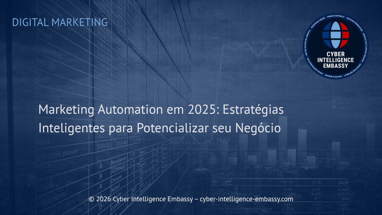 Marketing Automation em 2025: Estratégias Inteligentes para Potencializar seu Negócio