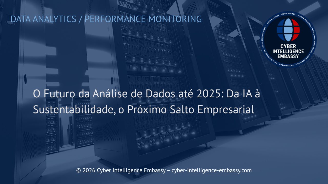 O Futuro da Análise de Dados até 2025: Da IA à Sustentabilidade, o Próximo Salto Empresarial