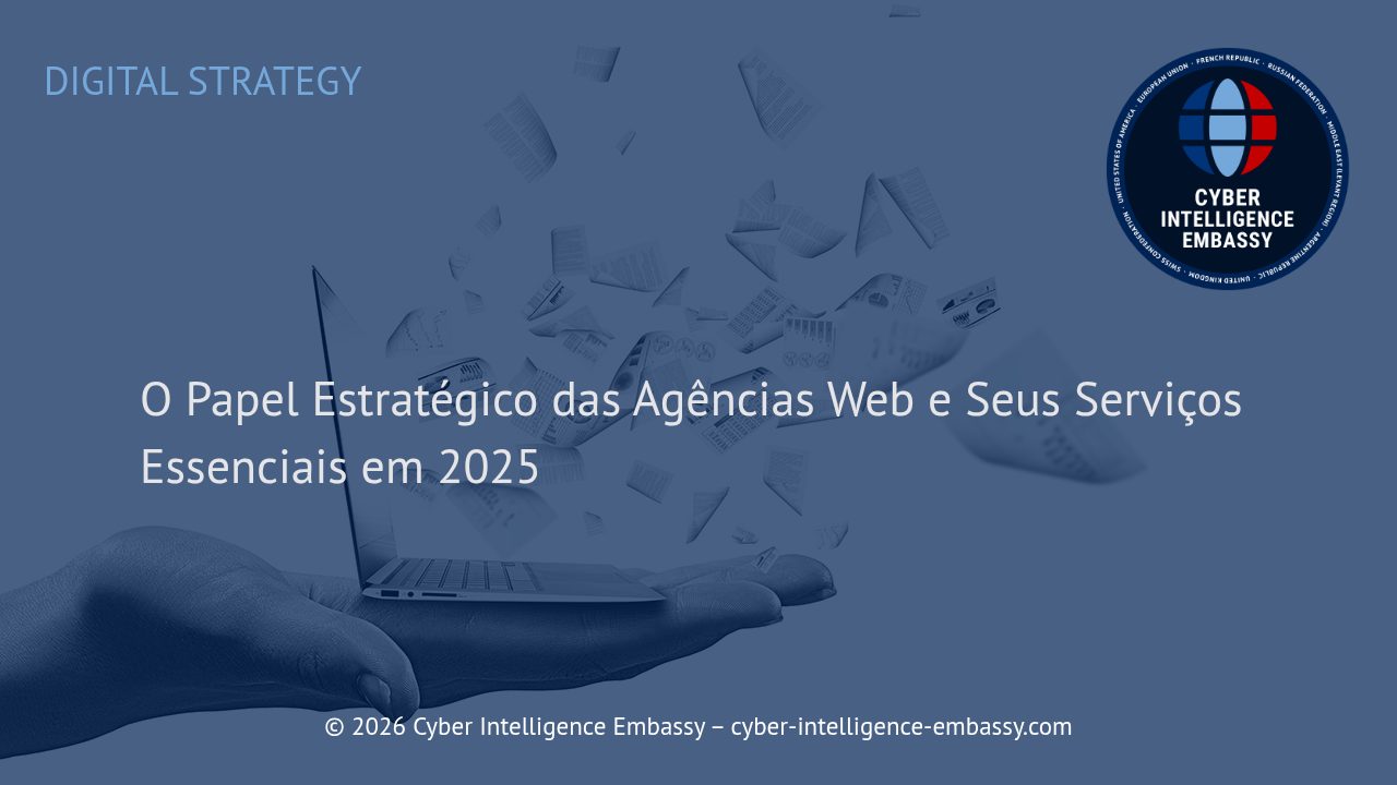 O Papel Estratégico das Agências Web e Seus Serviços Essenciais em 2025