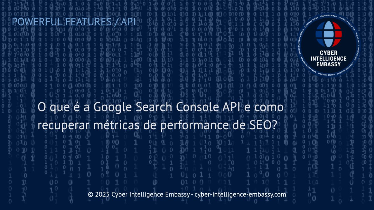 Desvendando a Google Search Console API: Como Automatizar a Coleta de Métricas de SEO
