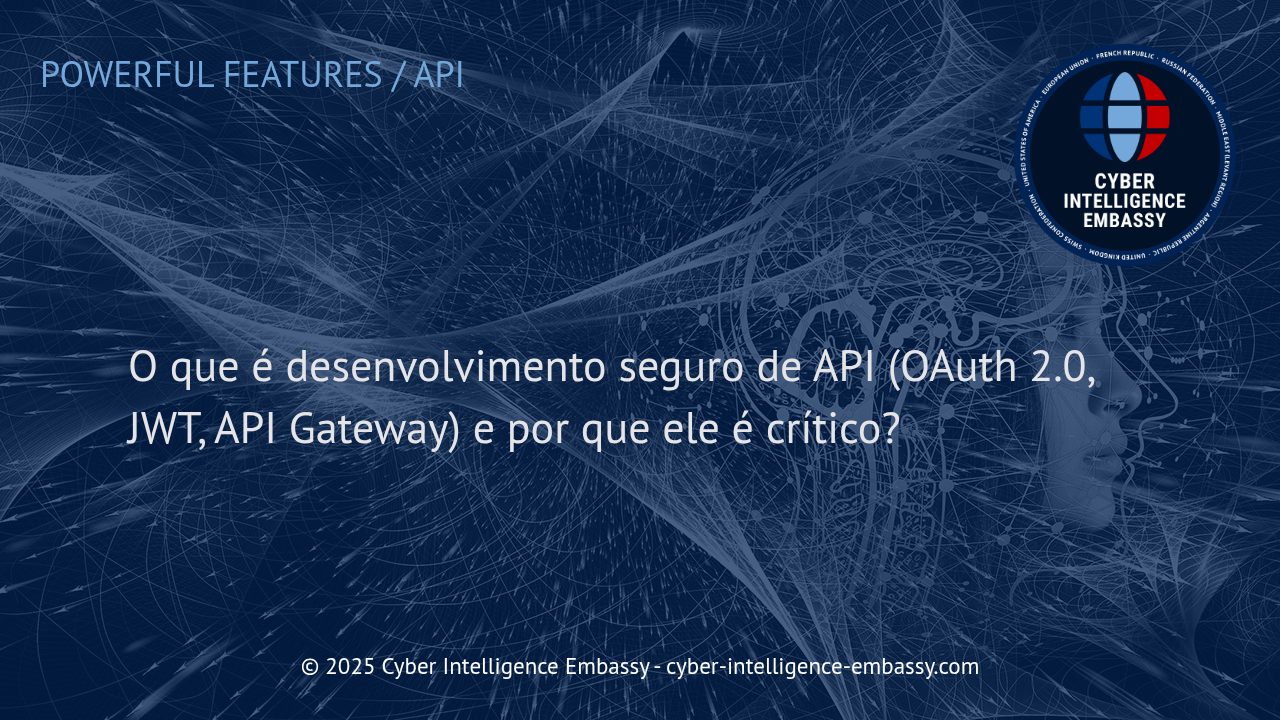 Desenvolvimento Seguro de APIs: Práticas Essenciais com OAuth 2. 0, JWT e API Gateway