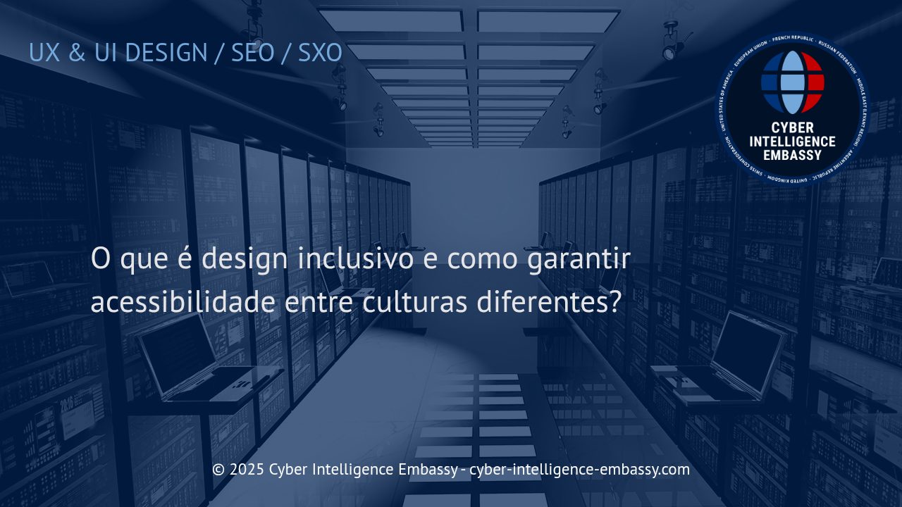 Design Inclusivo: Construindo Acessibilidade Digital em um Mundo Multicultural