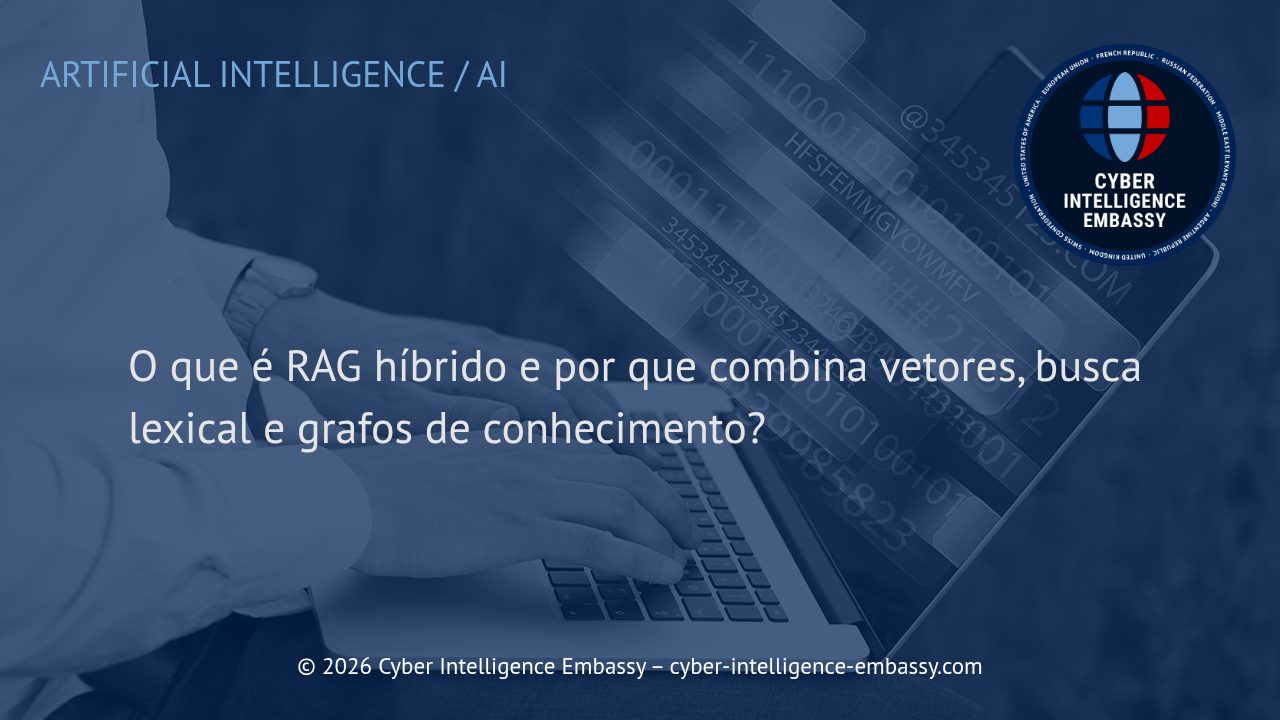 O que é RAG híbrido e por que combina vetores, busca lexical e grafos de conhecimento?