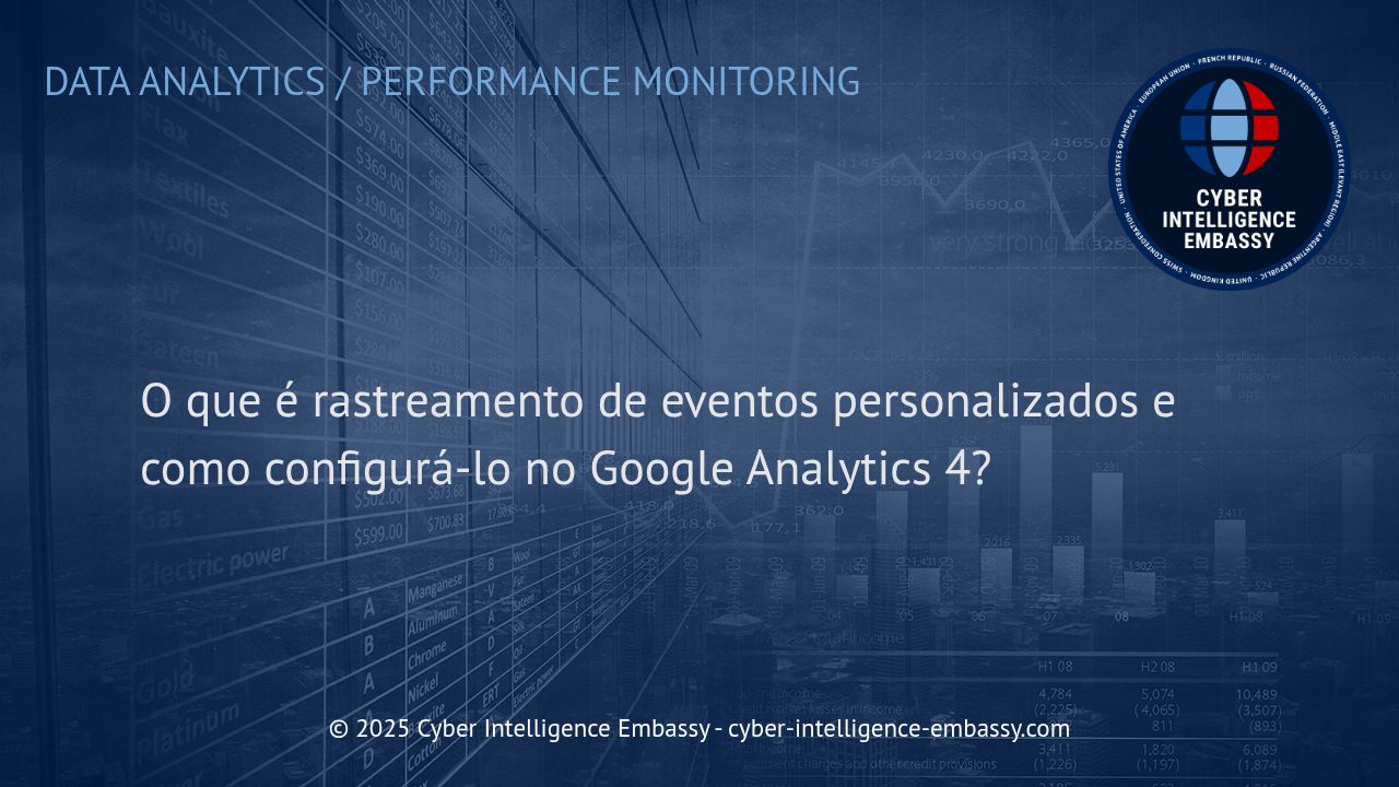 Dominando o Rastreamento de Eventos Personalizados no Google Analytics 4: Guia Completo para Empresas