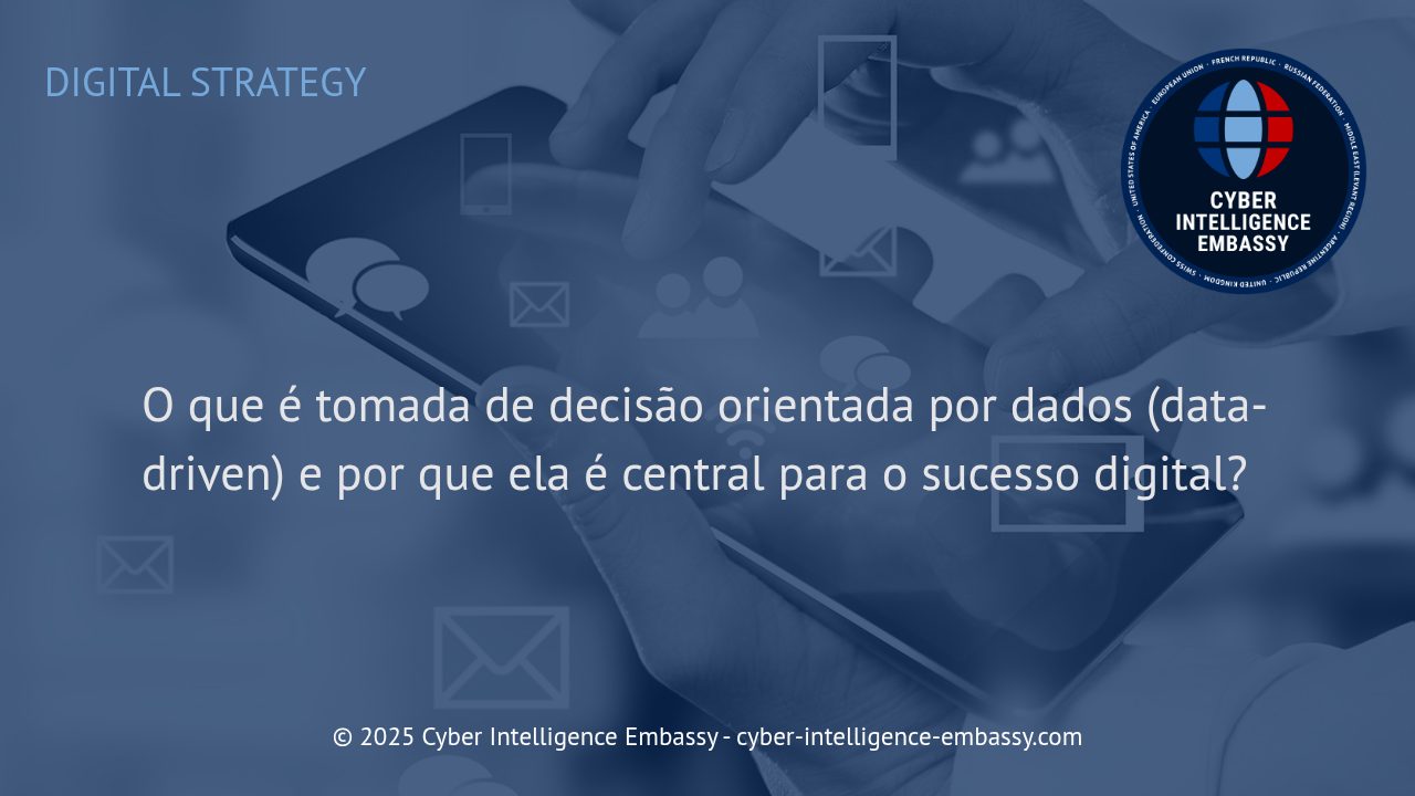 Tomada de Decisão Orientada por Dados: O Alicerce do Sucesso Digital nas Empresas Modernas