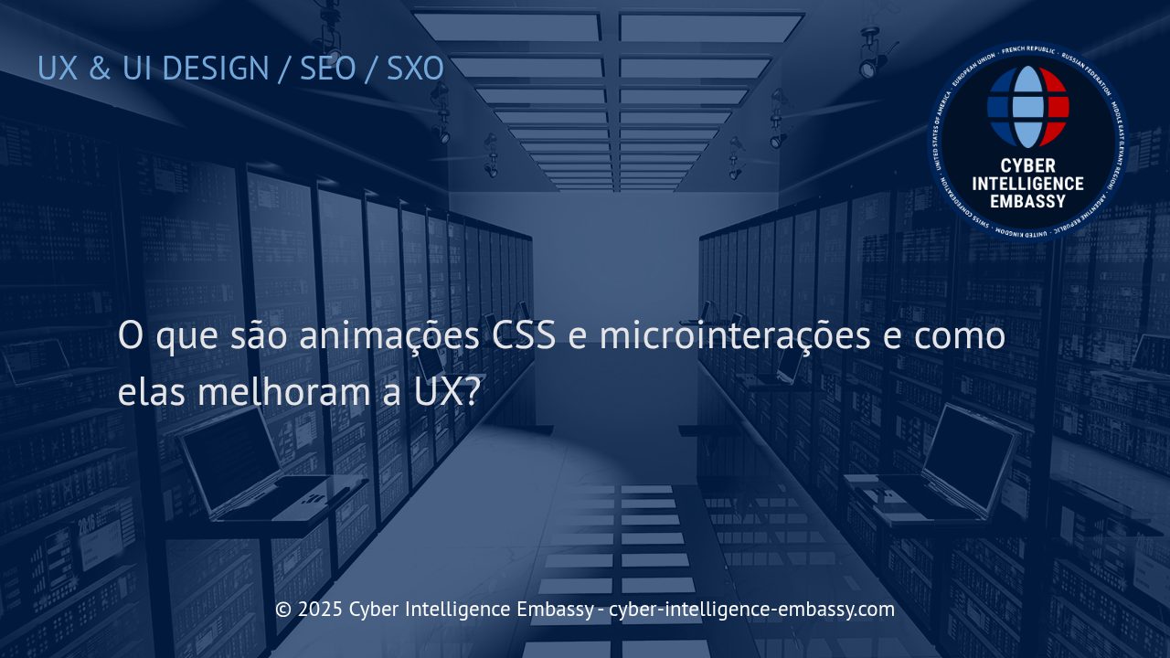 Animações CSS e Microinterações: Elevando a Experiência do Usuário em Interfaces Digitais