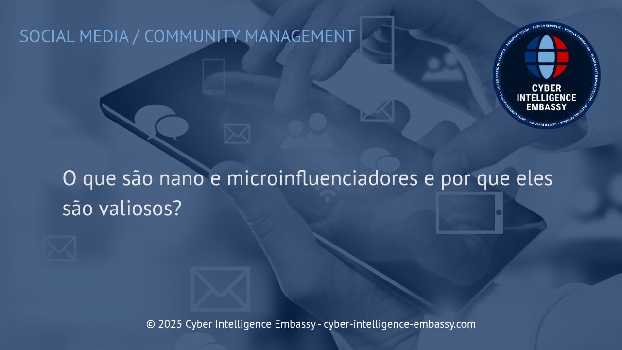 O Papel Estratégico dos Nano e Microinfluenciadores no Marketing Digital Moderno