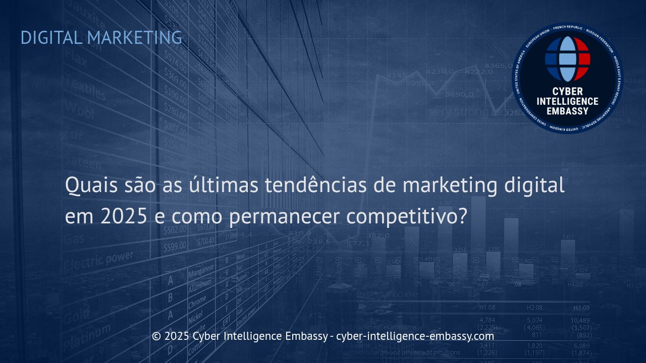 Marketing Digital em 2025: Tendências Inovadoras para Alavancar Sua Competitividade