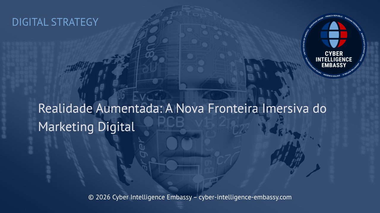 Realidade Aumentada: A Nova Fronteira Imersiva do Marketing Digital