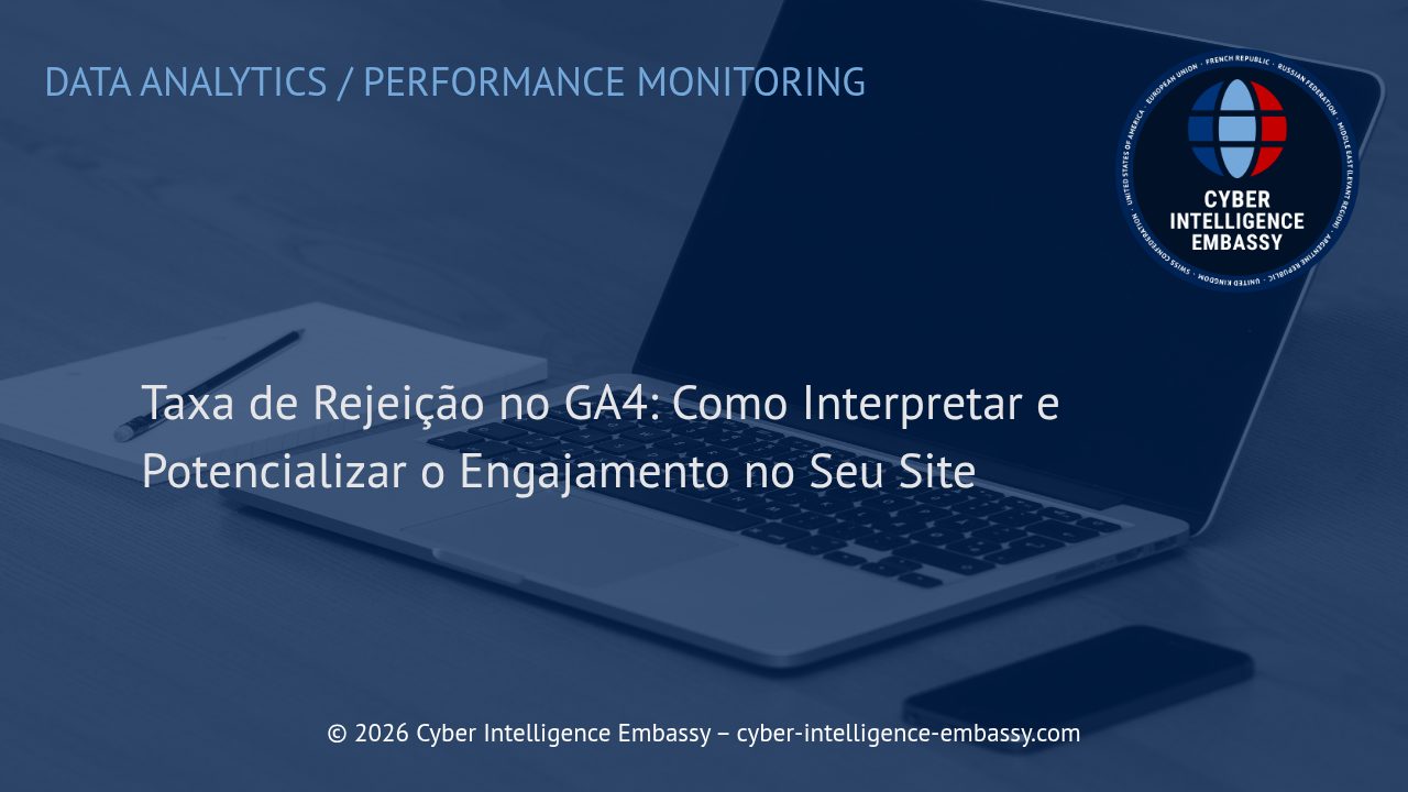 Taxa de Rejeição no GA4: Como Interpretar e Potencializar o Engajamento no Seu Site