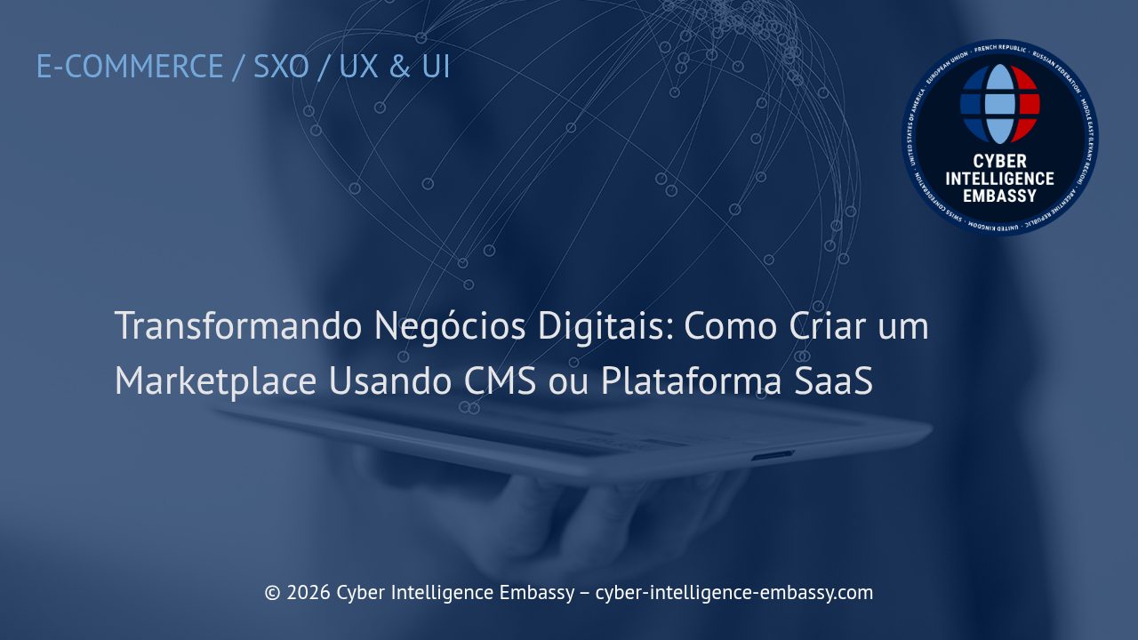 Transformando Negócios Digitais: Como Criar um Marketplace Usando CMS ou Plataforma SaaS