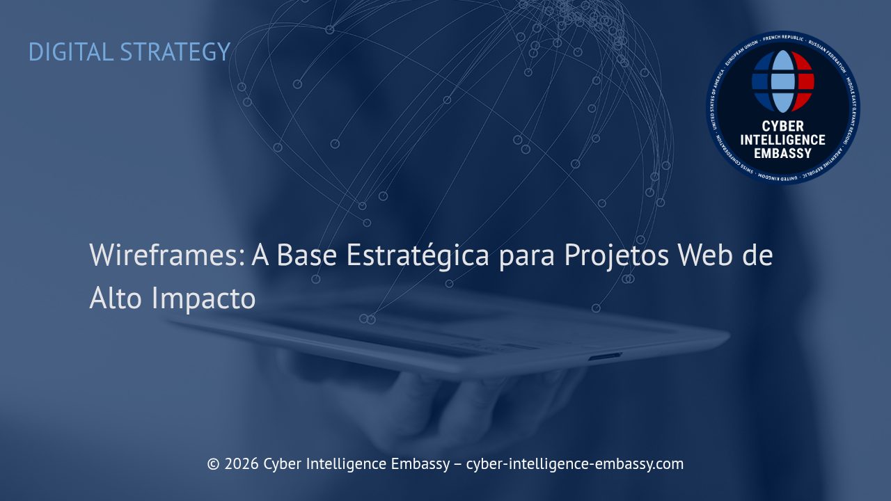 Wireframes: A Base Estratégica para Projetos Web de Alto Impacto