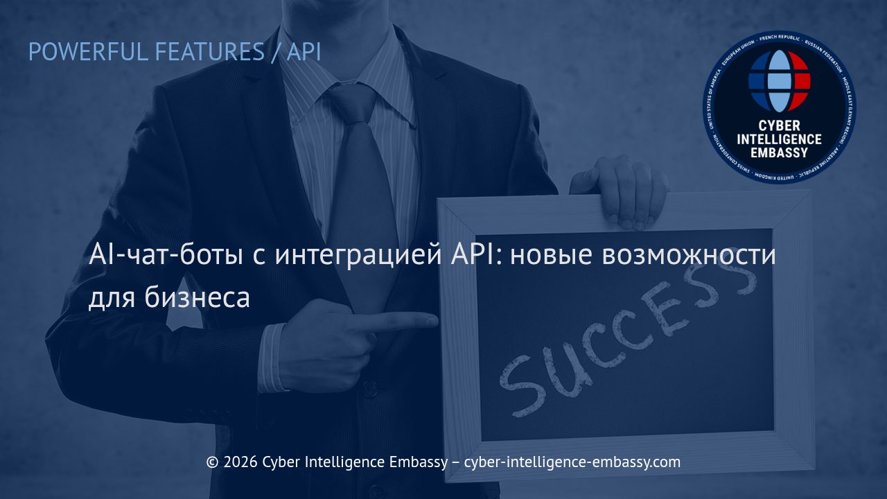 AI-чат-боты с интеграцией API: новые возможности для бизнеса