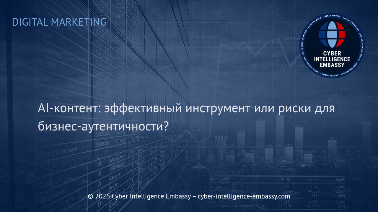 AI-контент: эффективный инструмент или риски для бизнес-аутентичности?