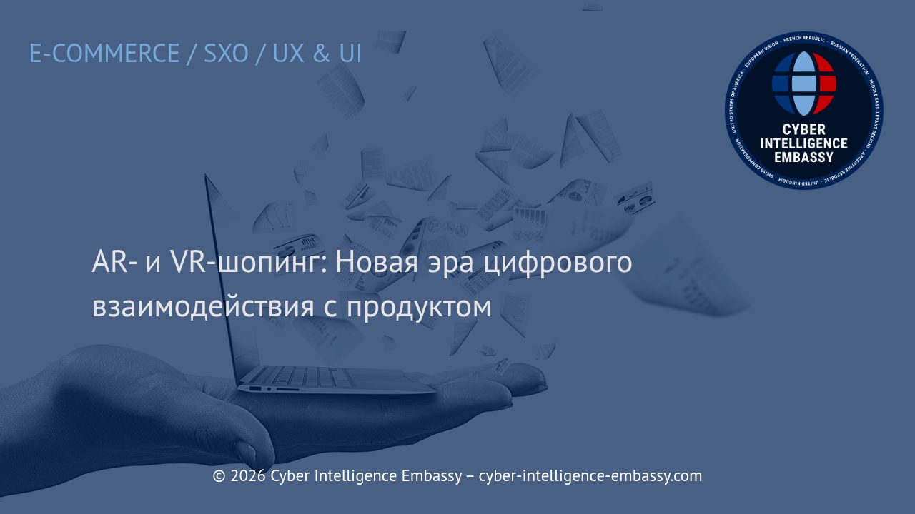AR- и VR-шопинг: Новая эра цифрового взаимодействия с продуктом