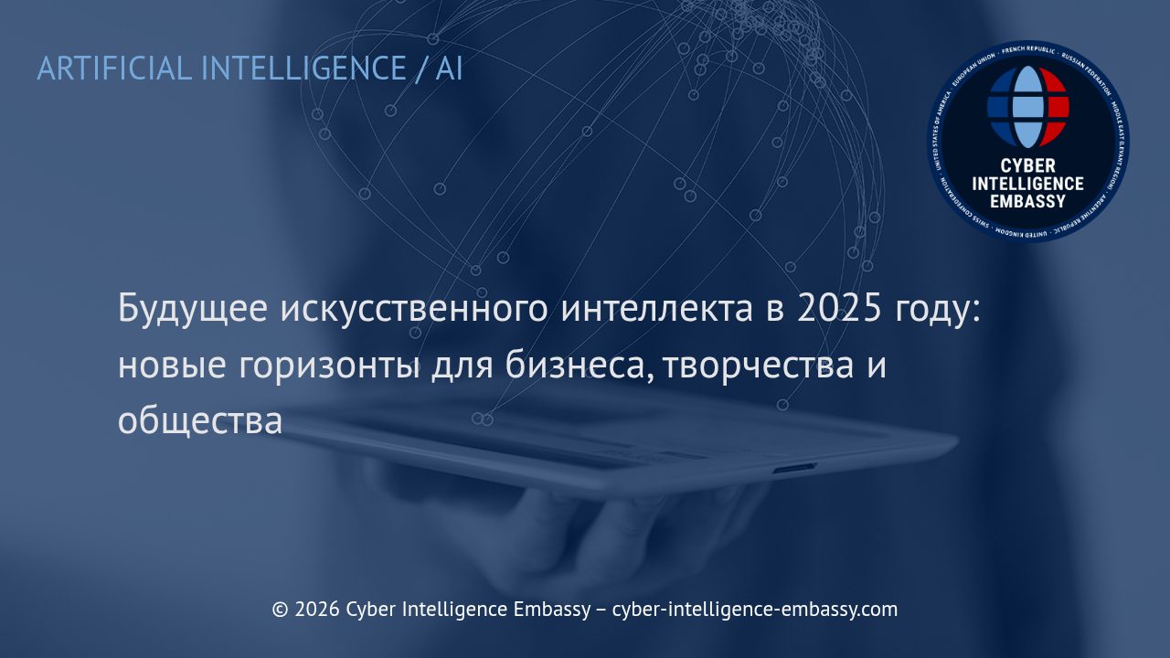 Будущее искусственного интеллекта в 2025 году: новые горизонты для бизнеса, творчества и общества