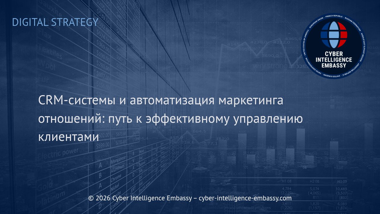 CRM-системы и автоматизация маркетинга отношений: путь к эффективному управлению клиентами