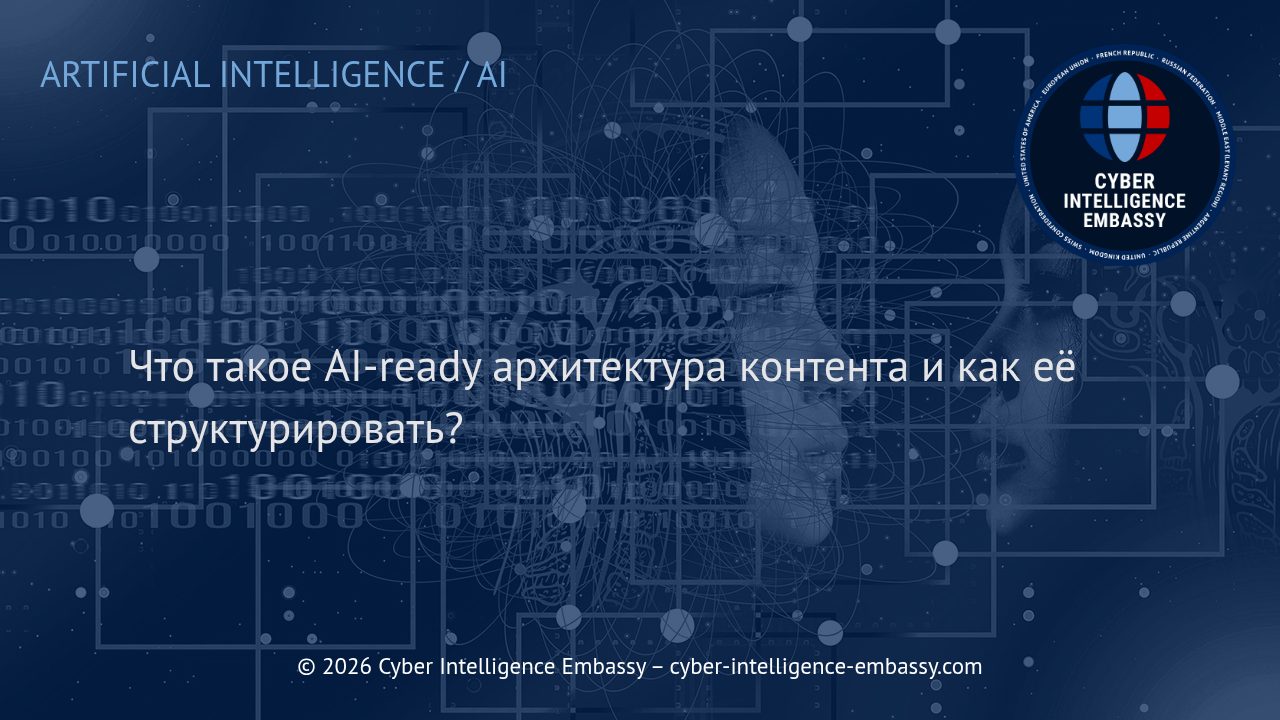 Что такое AI-ready архитектура контента и как её структурировать?