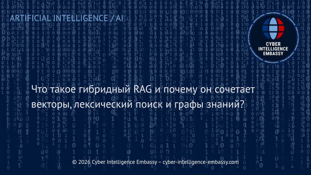 Что такое гибридный RAG и почему он сочетает векторы, лексический поиск и графы знаний?