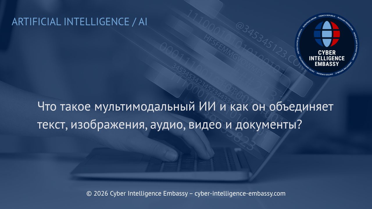 Что такое мультимодальный ИИ и как он объединяет текст, изображения, аудио, видео и документы?