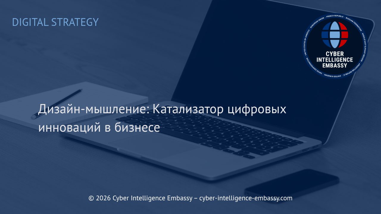 Дизайн-мышление: Катализатор цифровых инноваций в бизнесе