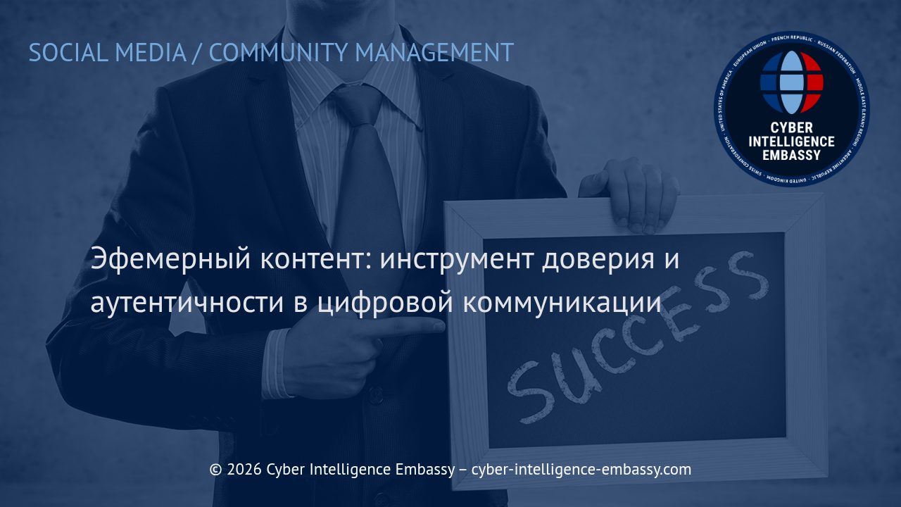 Эфемерный контент: инструмент доверия и аутентичности в цифровой коммуникации