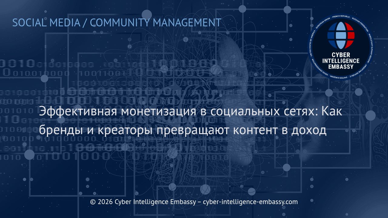 Эффективная монетизация в социальных сетях: Как бренды и креаторы превращают контент в доход