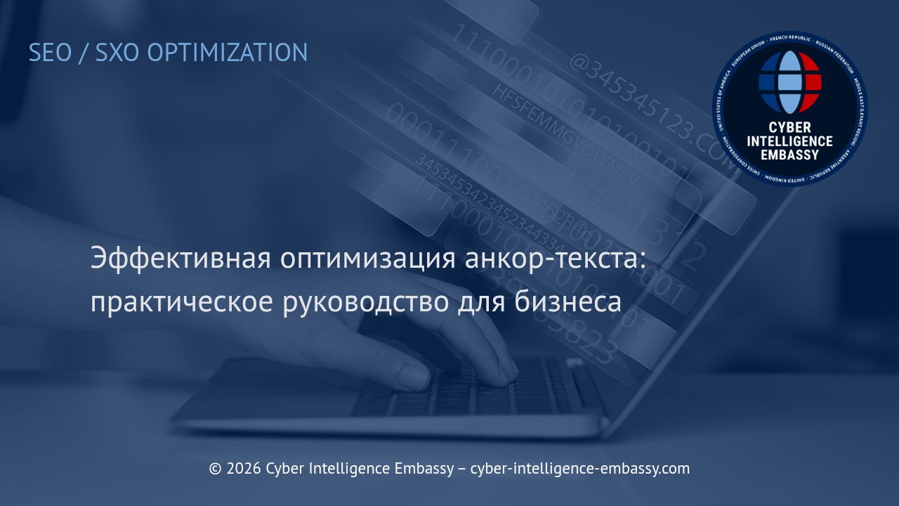 Эффективная оптимизация анкор-текста: практическое руководство для бизнеса