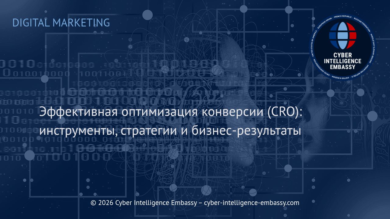 Эффективная оптимизация конверсии (CRO): инструменты, стратегии и бизнес-результаты