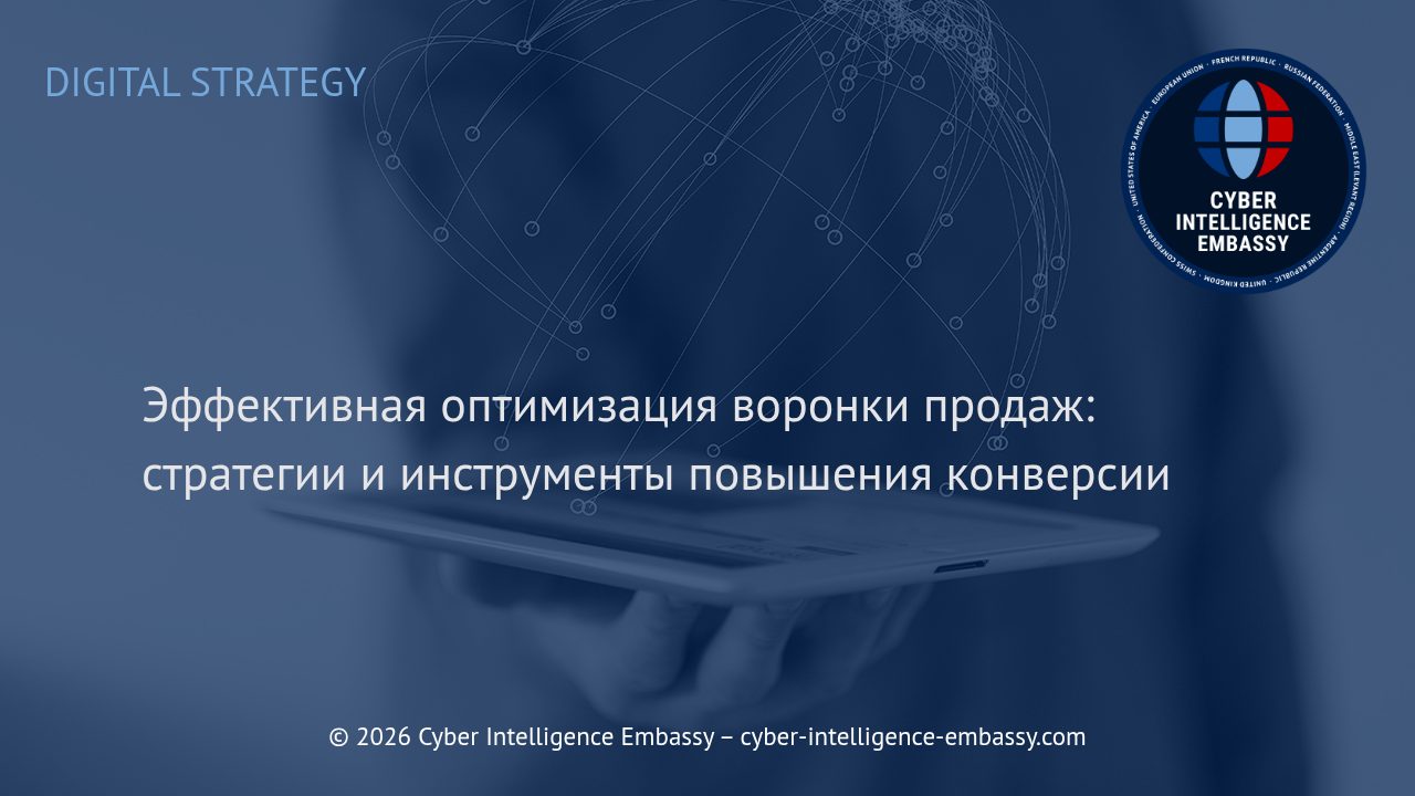 Эффективная оптимизация воронки продаж: стратегии и инструменты повышения конверсии