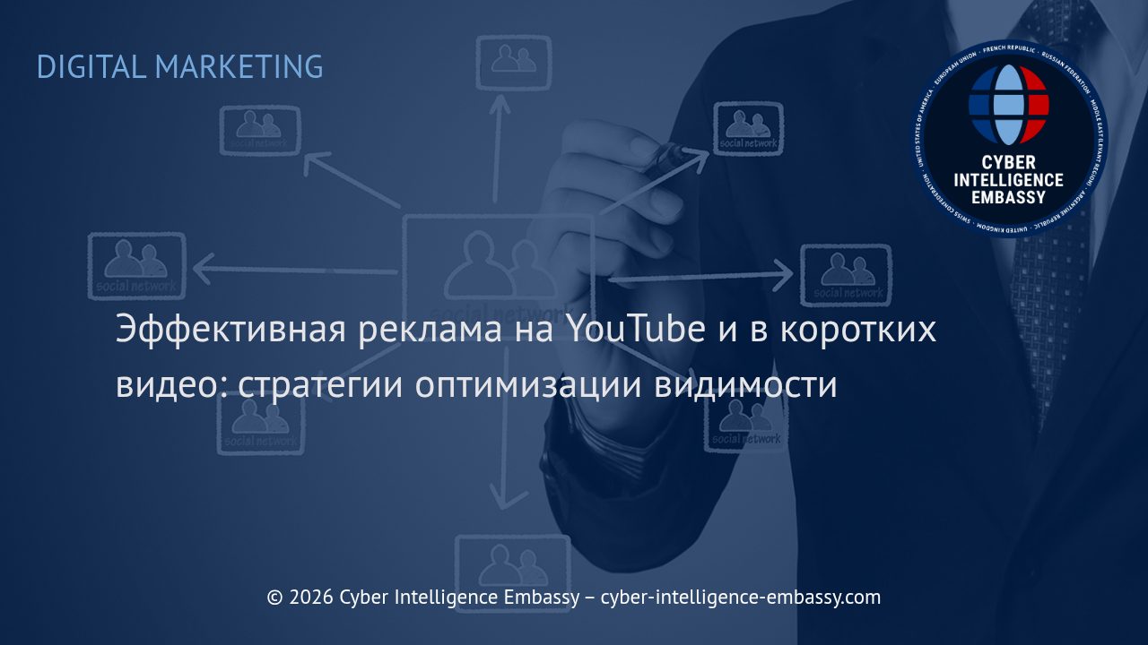 Эффективная реклама на YouTube и в коротких видео: стратегии оптимизации видимости