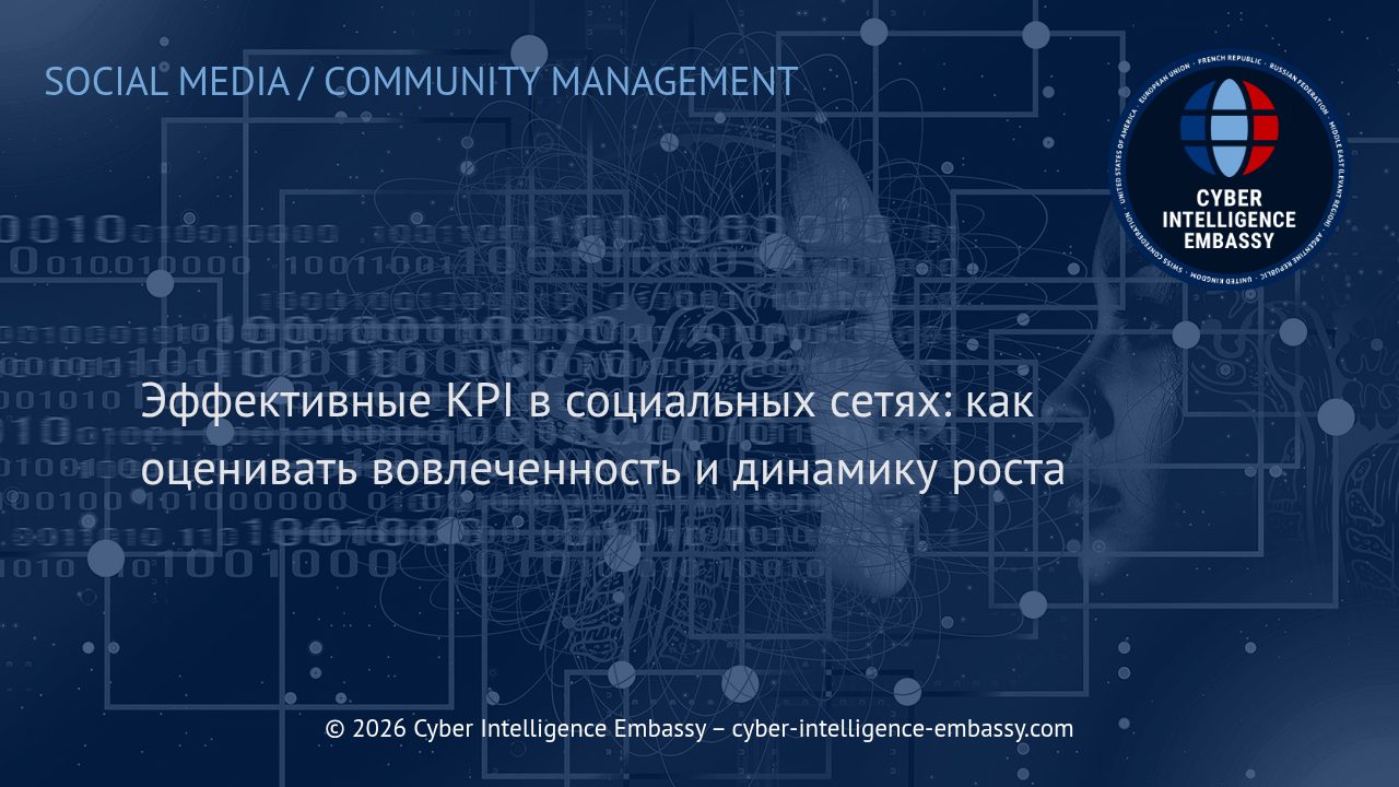 Эффективные KPI в социальных сетях: как оценивать вовлеченность и динамику роста