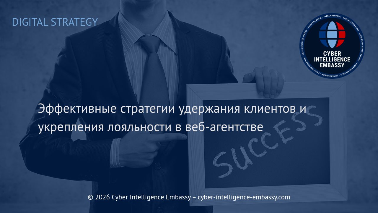 Эффективные стратегии удержания клиентов и укрепления лояльности в веб-агентстве