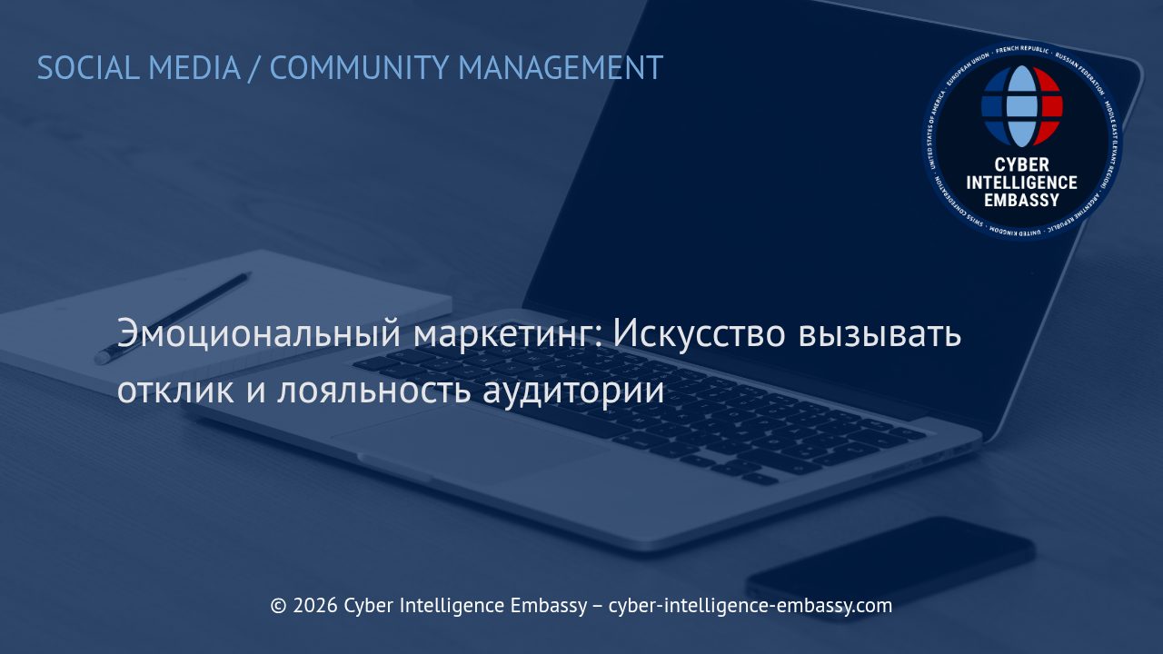 Эмоциональный маркетинг: Искусство вызывать отклик и лояльность аудитории