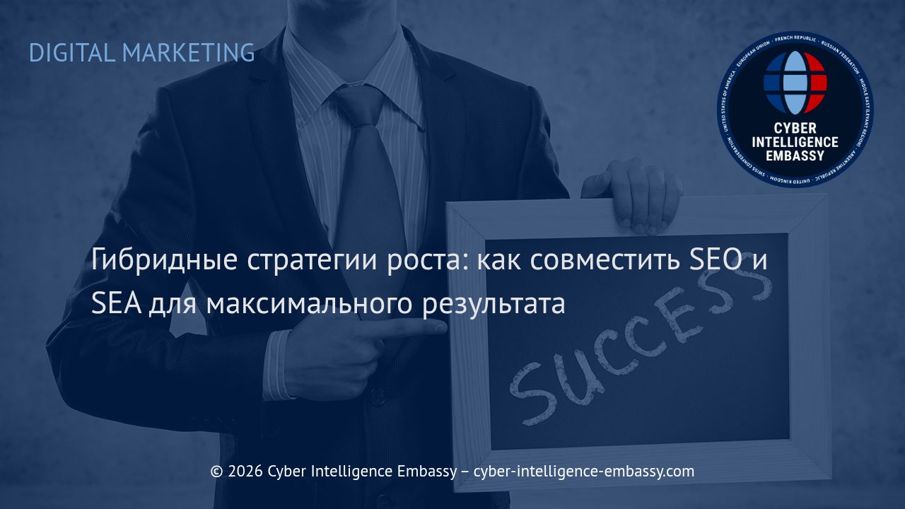 Гибридные стратегии роста: как совместить SEO и SEA для максимального результата