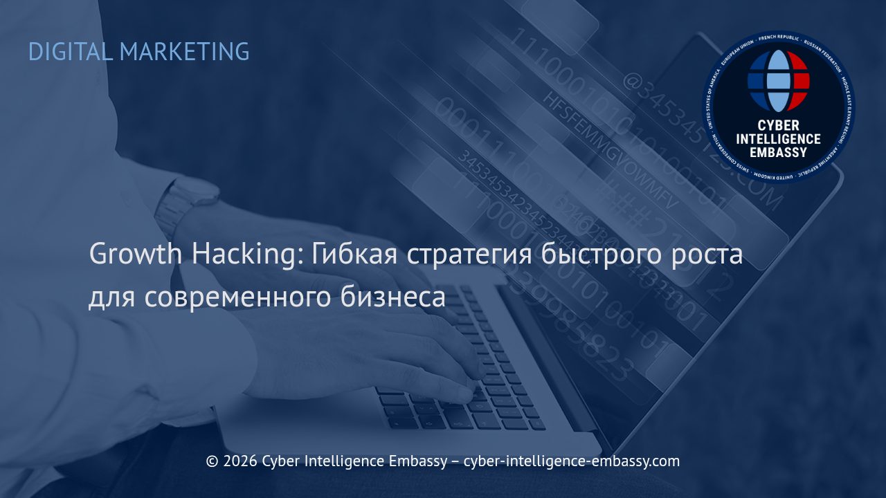 Growth Hacking: Гибкая стратегия быстрого роста для современного бизнеса