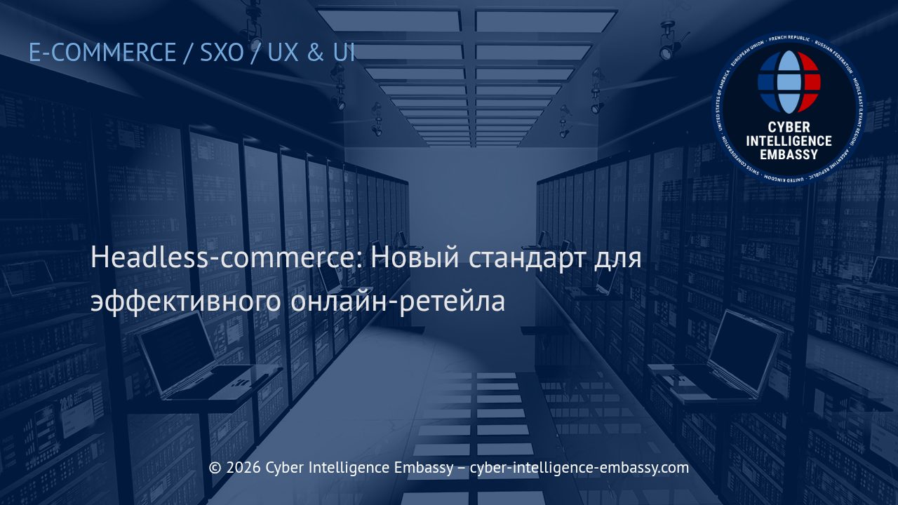 Headless-commerce: Новый стандарт для эффективного онлайн-ретейла