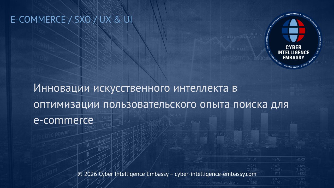 Инновации искусственного интеллекта в оптимизации пользовательского опыта поиска для e-commerce