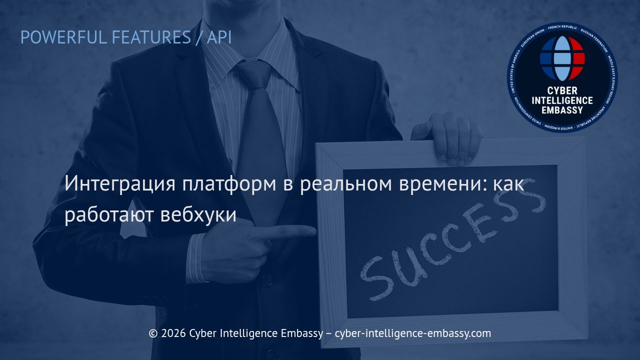 Интеграция платформ в реальном времени: как работают вебхуки