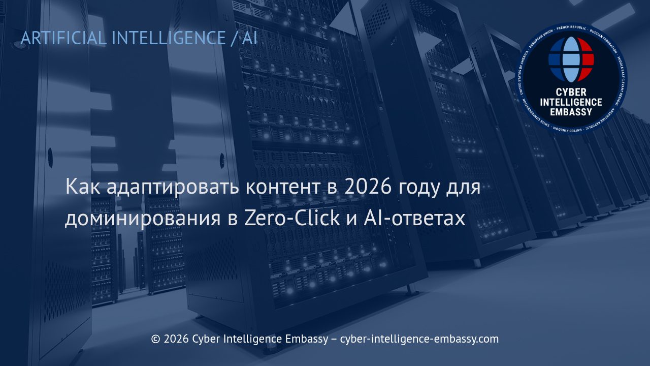 Как адаптировать контент в 2026 году для доминирования в Zero-Click и AI-ответах
