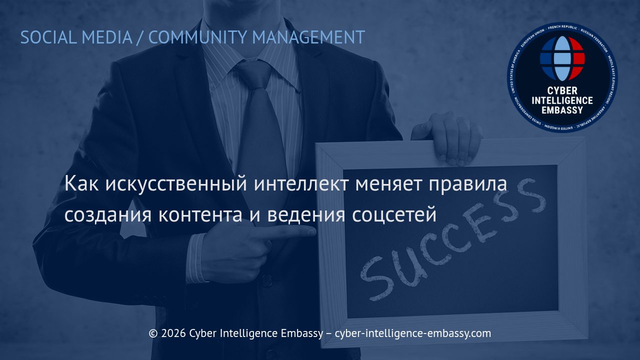 Как искусственный интеллект меняет правила создания контента и ведения соцсетей