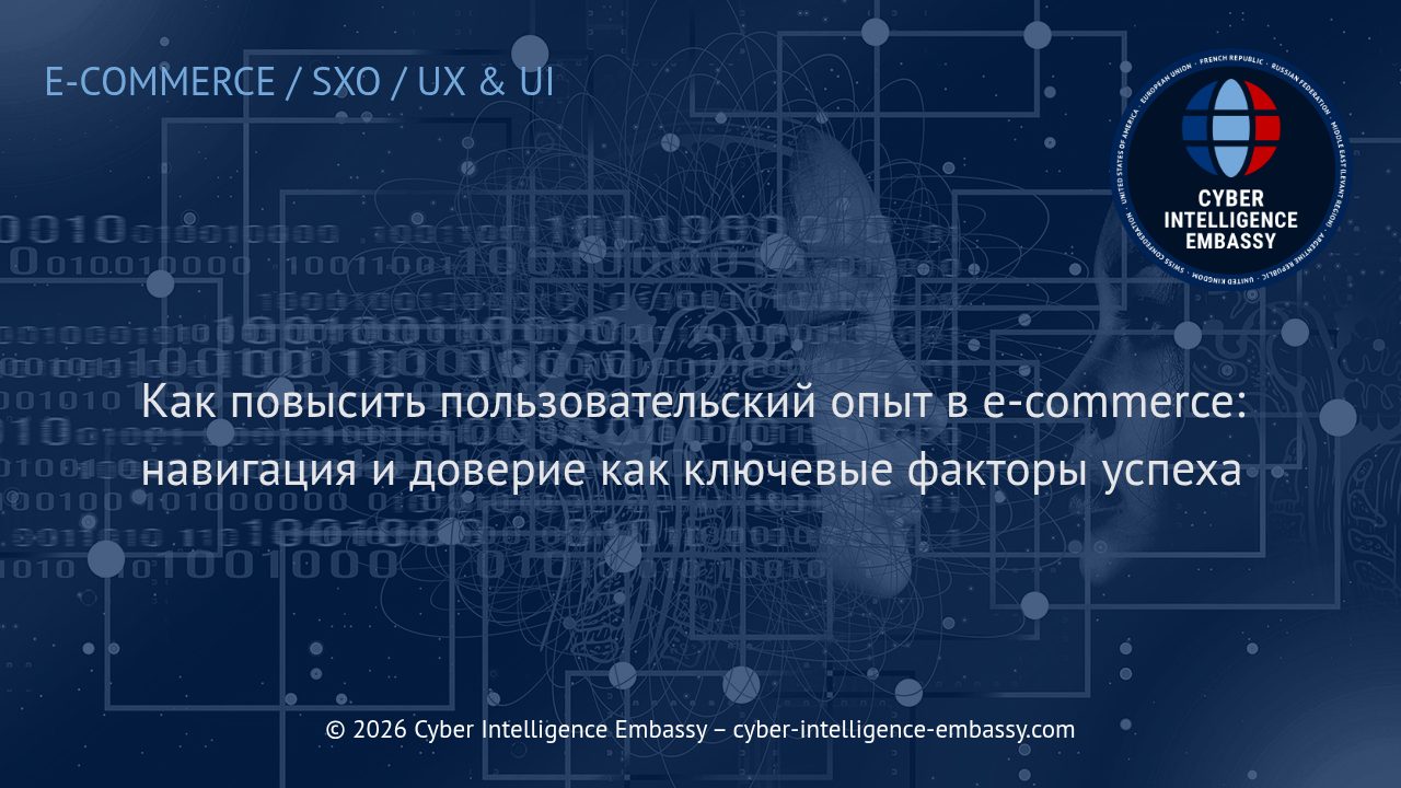 Как повысить пользовательский опыт в e-commerce: навигация и доверие как ключевые факторы успеха