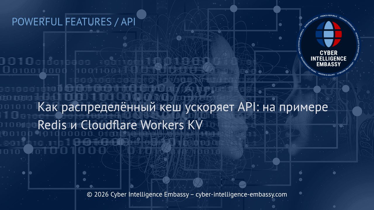 Как распределённый кеш ускоряет API: на примере Redis и Cloudflare Workers KV