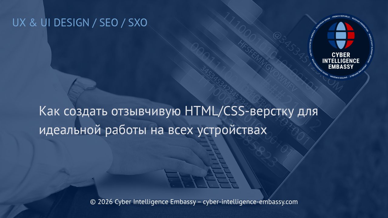 Как создать отзывчивую HTML/CSS-верстку для идеальной работы на всех устройствах