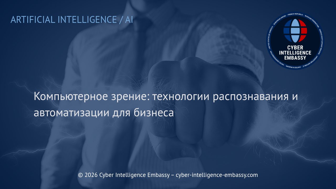 Компьютерное зрение: технологии распознавания и автоматизации для бизнеса