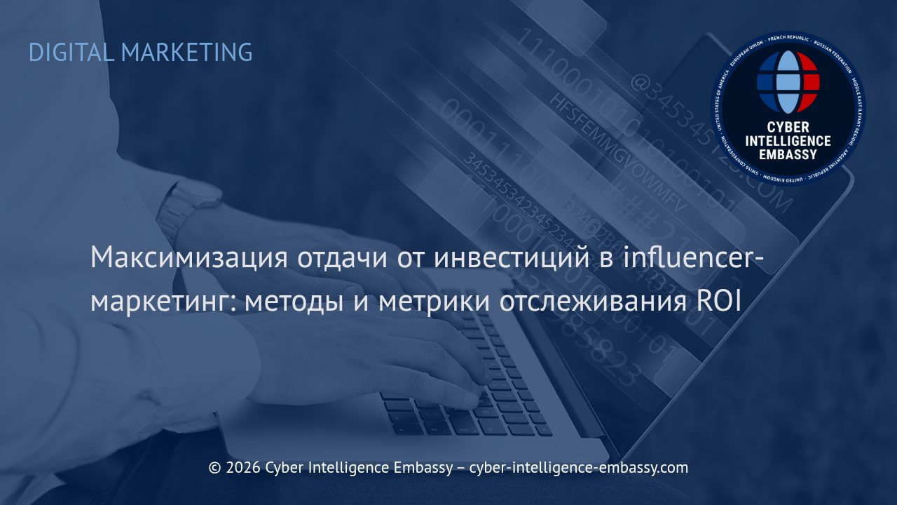Максимизация отдачи от инвестиций в influencer-маркетинг: методы и метрики отслеживания ROI